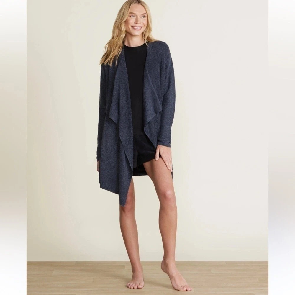 Barefoot Dreams CozyChic Lite Island Wrap Grafinte Size XXS/XS